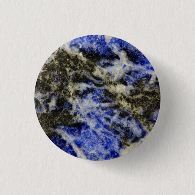 Blue Sodalite Button (Front)