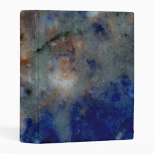 Blue Sodalite Close Up Mini Binder