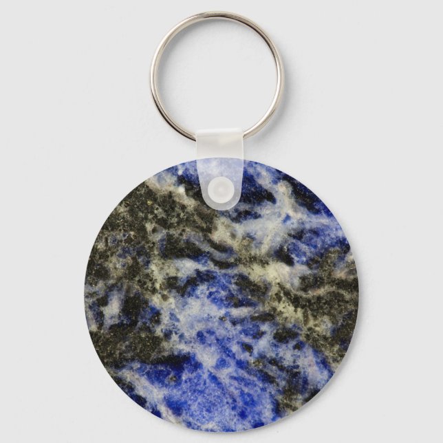 Blue Sodalite Keychain (Front)