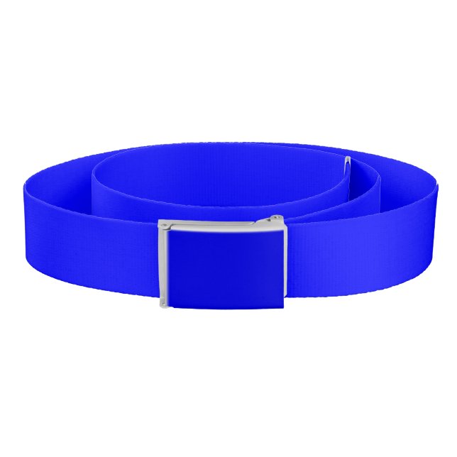 Blue Solid Color Belt (Coil)