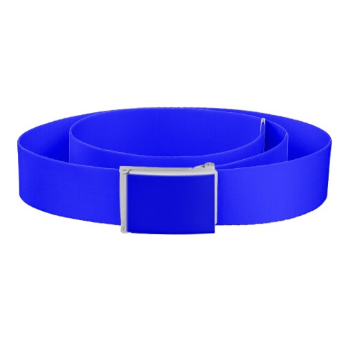Blue  solid color   belt