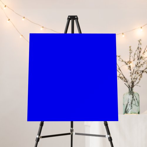 Blue  solid color   foam board