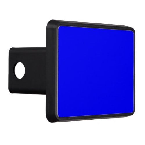 Blue  solid color   hitch cover