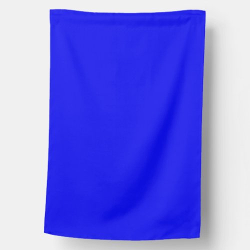 Blue  solid color   house flag
