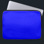 Blue  (solid color)   laptop sleeve<br><div class="desc">Blue  (solid color)</div>