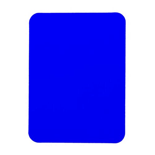 Blue  solid color   magnet