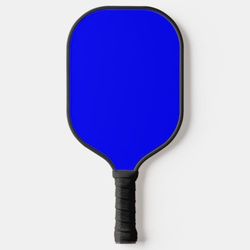 Blue  solid color   pickleball paddle