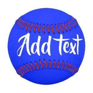 Blue solid plain baseball