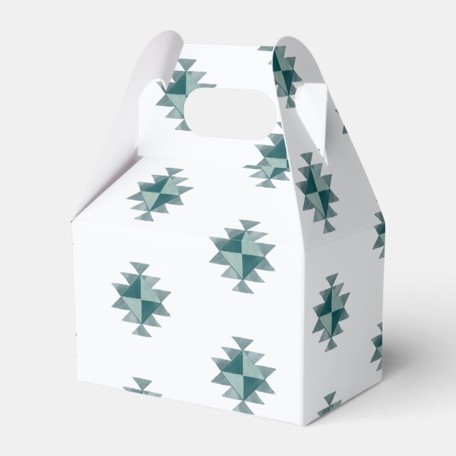 blue southwest  favor boxes (Front Side)