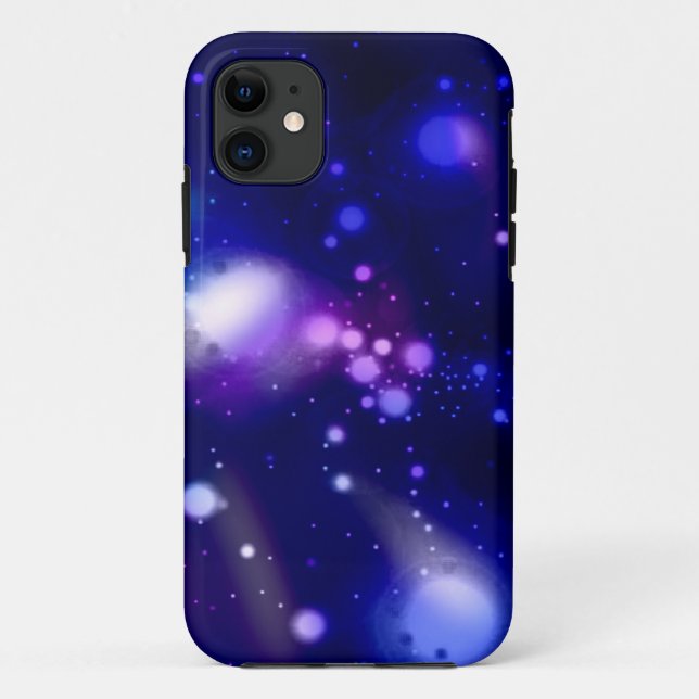 Blue space cosmos nebula galaxy Case-Mate iPhone case (Back)