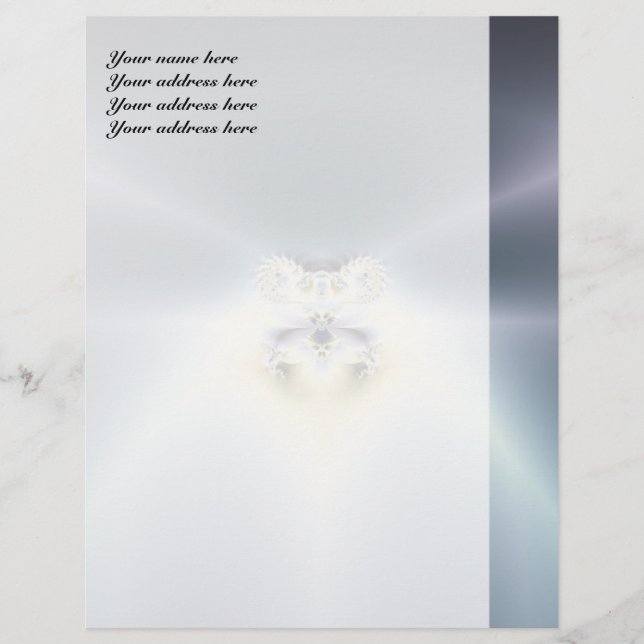 Blue Space Letterhead (Front)