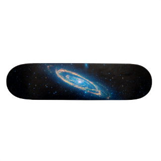 Blue Space Skateboard Deck