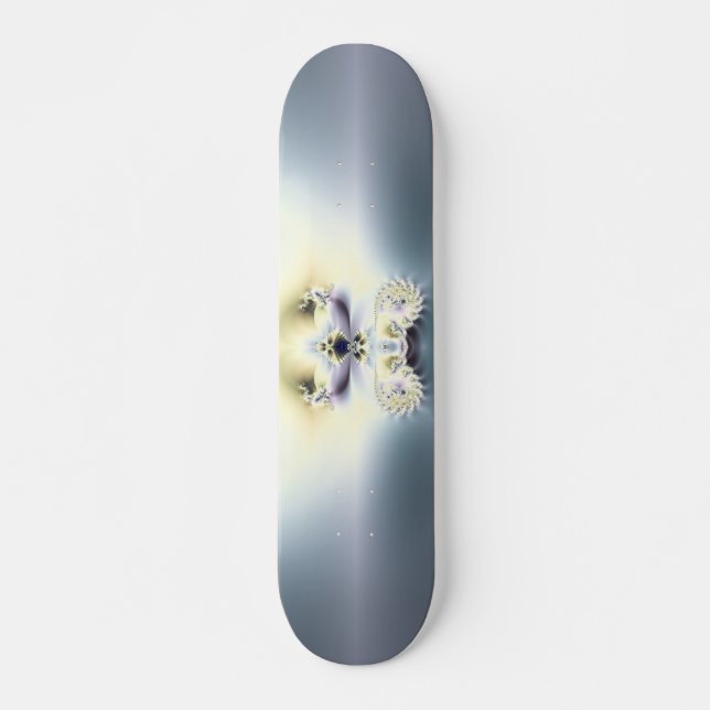 Blue Space Skateboard Deck (Front)