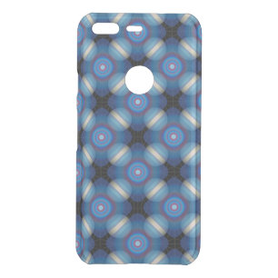 Blue Spacey Geometric Uncommon Google Pixel Case