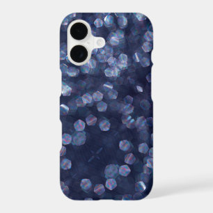 Blue Sparkle Bokeh Lights iPhone 17 Case