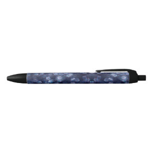 Blue Sparkle Bokeh Lights Pen