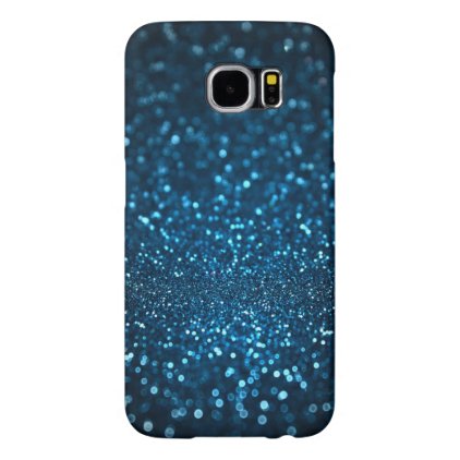 Blue sparkle samsung galaxy s6 case