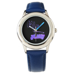 Blue Sparkle William, Name, Logo, Watch