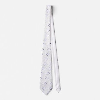 Blue Speckled Necktie by freepaganpages at Zazzle