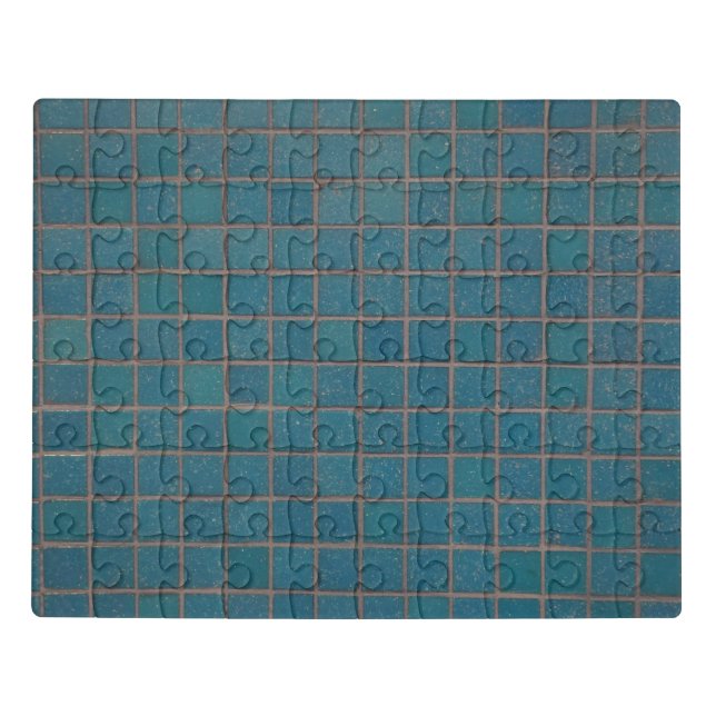 blue speckled tiles jigsaw puzzle (Puzzle Horizontal)