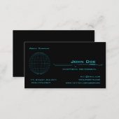 Blue Sphere Business Card (Front/Back)