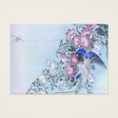 Blue Spider Bird Flower Print | Spider Lovers (Front)