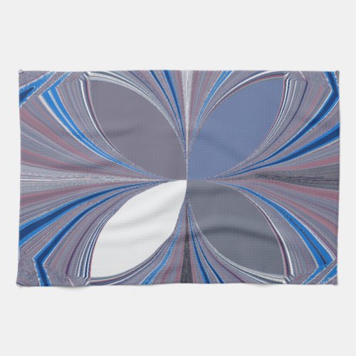 Blue spider kitchen towel