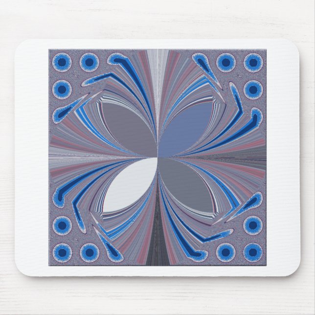 Blue spider mouse pad (Front)