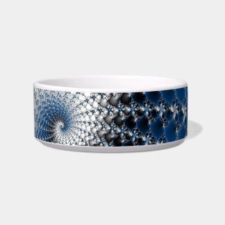Blue Spiral Bowl