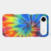 Blue Spiral Tie-Dye Case-Mate iPhone 4 Case (Back (Horizontal))
