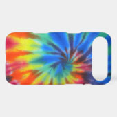 Blue Spiral Tie-Dye Case-Mate iPhone 4 Case (Back (Horizontal))