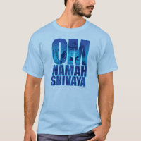 Blue Spiritual Mantra Sanskrit Hindu Shiva