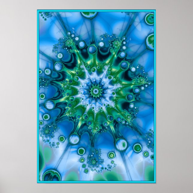 Blue Splash Poster (Front)