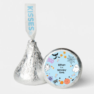 Blue Spooky One Cute Ghost Halloween 1st Birthday Hershey®'s Kisses®
