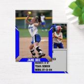 Blue Sports Trading Card Custom Pack (100) (Desk)
