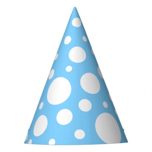 Blue Spots Party Hats