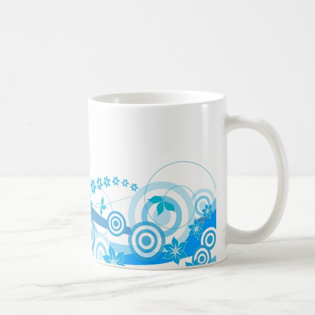 Blue Spring Coffee Mug (Right)
