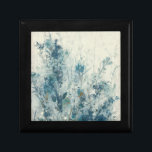 Blue Spring Gift Box<br><div class="desc">Blue Spring I by Tim OToole. Features blue florals in an abstract-like design.</div>