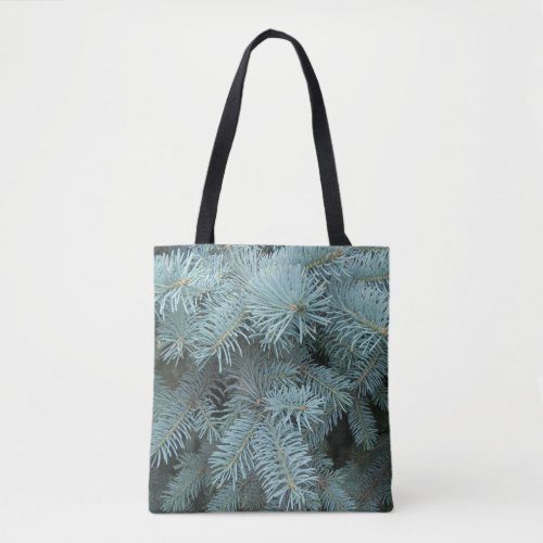 Blue spruce tote