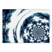 Blue Spun Thread Cards (Front Horizontal)