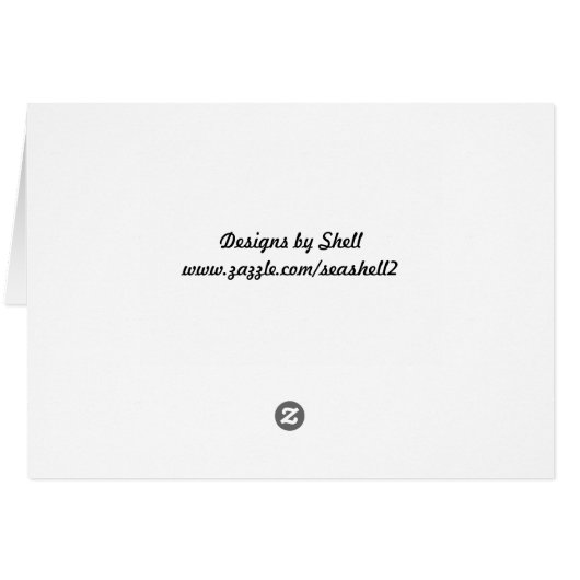 Blue Spun Thread Cards (Back Horizontal)