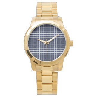 Blue Squares eWatch Watch