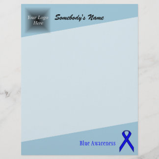 Blue Standard Ribbon by Kenneth Yoncich