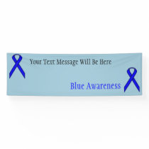 Blue Standard Ribbon by Kenneth Yoncich Banner