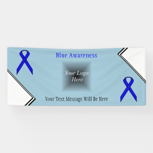 Blue Standard Ribbon by Kenneth Yoncich Banner