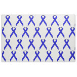 Blue Standard Ribbon by Kenneth Yoncich Fabric