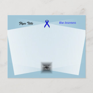 Blue Standard Ribbon by Kenneth Yoncich Flyer