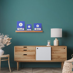 Blue Standard Ribbon by Kenneth Yoncich Picture Ledge