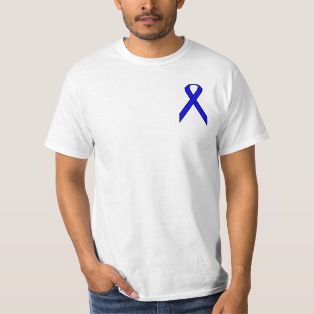 Blue Standard Ribbon T-Shirt (Front)