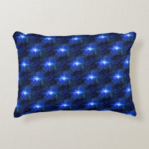 BLUE STAR Accent Pillow